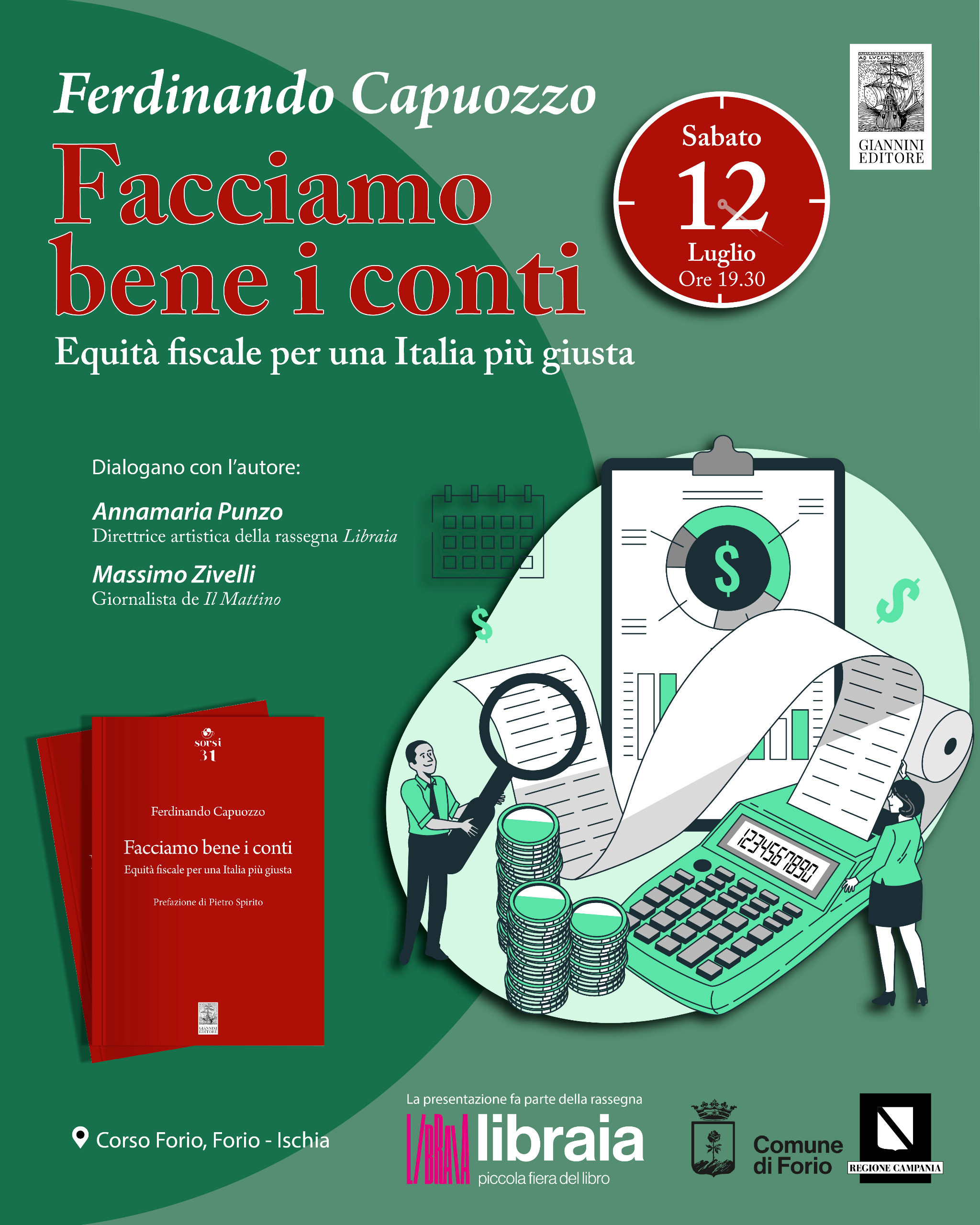 "Facciamo bene i conti", il libro di Ferdinando Capuozzo